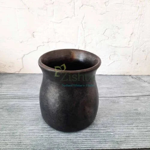Manipur Black Pottery Water Mug â€“ Cooking Pot
