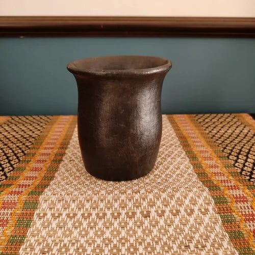 Manipur Black Pottery Water Mug â€“ Cooking Pot