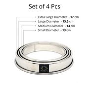 Stainless Steel Matka Ring/Pot stand/ – Kitchen Utensil