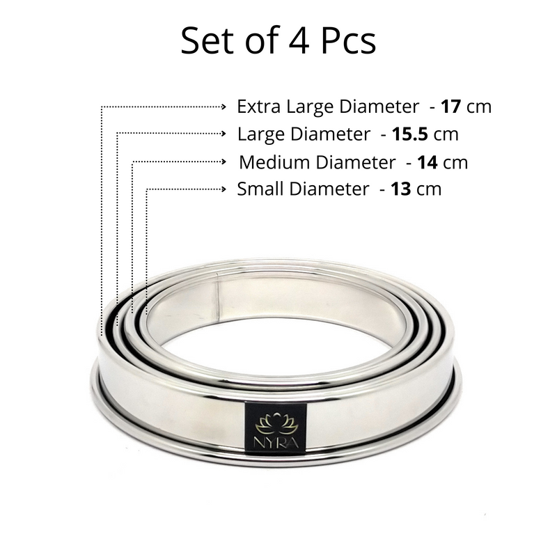 Stainless Steel Matka Ring/Pot stand/ – Kitchen Utensil