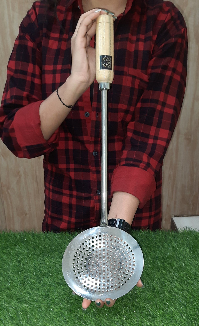 Deep Fry Strainer Mesh – Kitchen Utensil