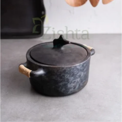 Mesthin: Manipur Black Pottery Pot â€“ Kitchen Tool