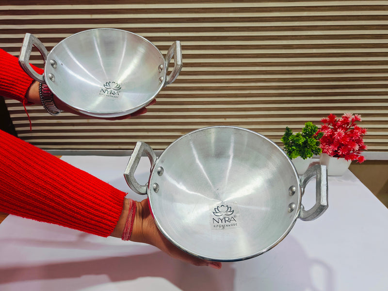 Aluminium Mini Kadhai/Wok – Cooking Wok