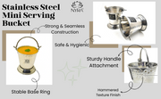 Stainless Steel mini-serving Balti – Kitchen Utensil