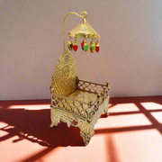 Pure Brass Singhasan/Throne for God Idols