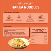 Natible Little Millet Hakka Noodles Variety Pack – Millet Based Instant Noodles (6.77 oz)