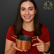 Stainless Steel Rose Gold Finish Dish Pot – Kitchenware