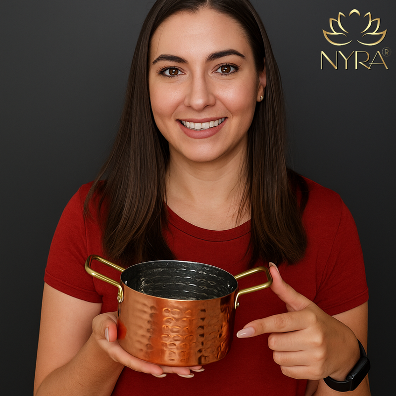 Stainless Steel Rose Gold Finish Dish Pot – Kitchenware