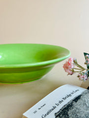 Nurture India Have It All Pasta Bowl Parrot Green