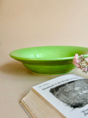 Nurture India Have It All Pasta Bowl Parrot Green