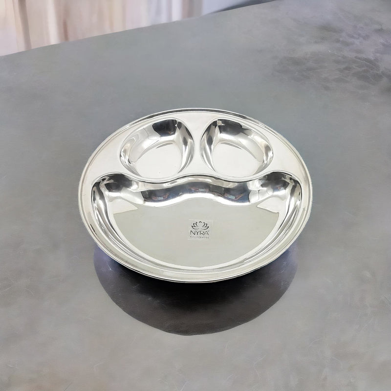 Stainless Steel Partition Plate – Kitchen Utensil
