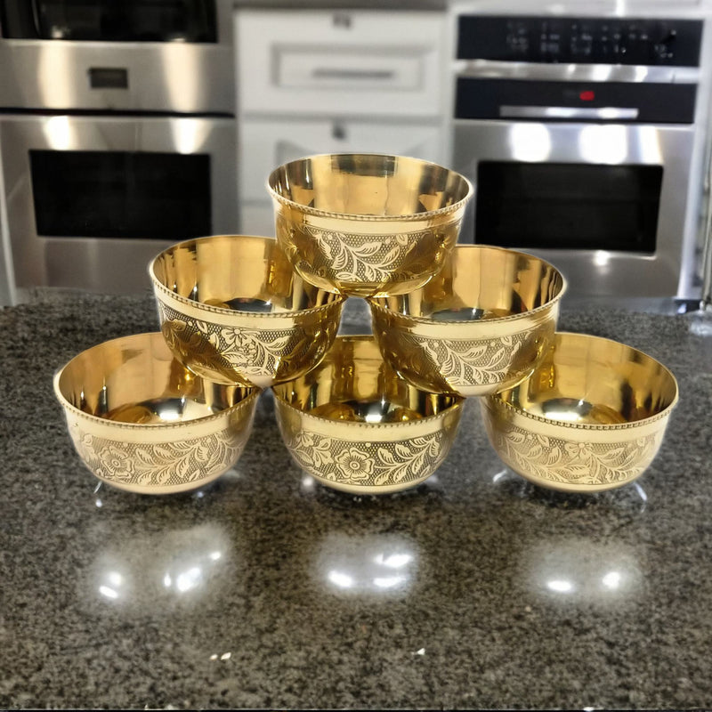 Traditional Brass/Peetal Katori – Serving Bowl