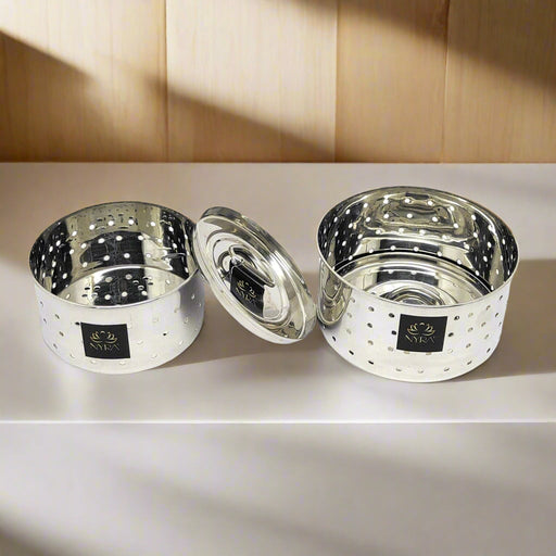 Premium Stainless Steel Round Cheese/Paneer Mould/Maker  – Kitchen Utensil