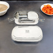 Stainless Steel Locking Clips Lunch Box – Storage Container