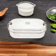 Stainless Steel Locking Clips Lunch Box – Storage Container