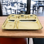 Traditional Brass Bhojan Thali – Kitchen Utensil