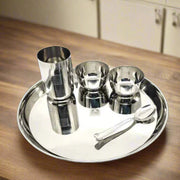 Stainless Steel Premium Thali/Dinner Set of 5-pcs