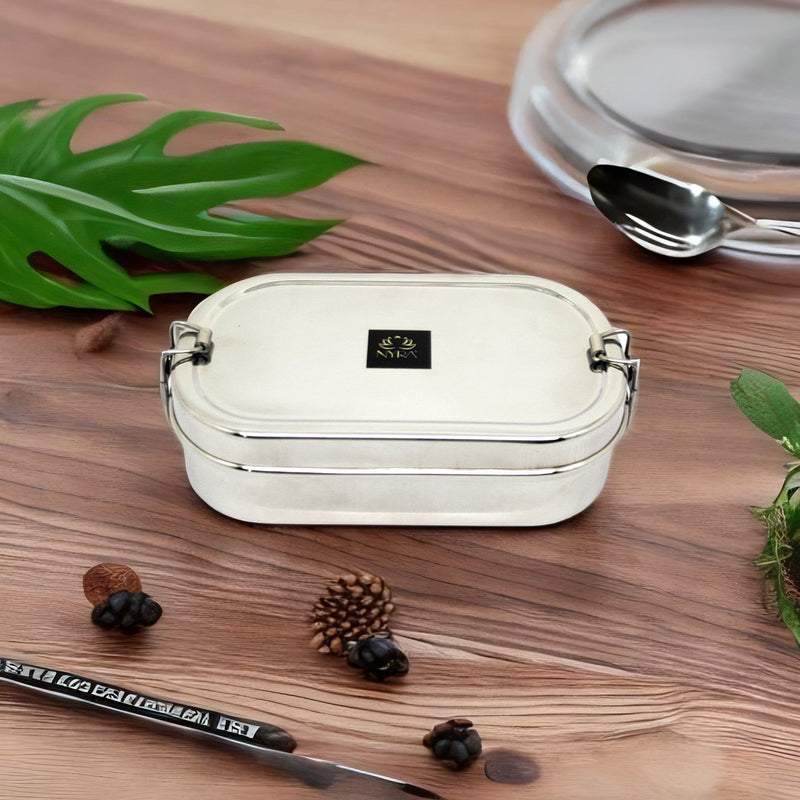 Stainless Steel Rectangular Lunch Box – Storage Container