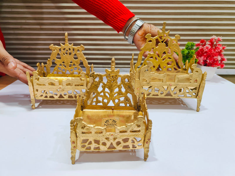 Handcrafted Peetal Singhasan – Kitchen Utensil