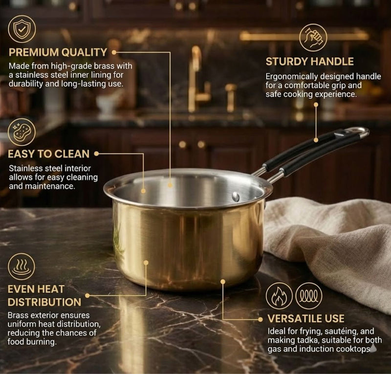 Brass Sauce Pan