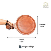 Wooden Pizza Serving Bat with Handle – Pizza Serving Board