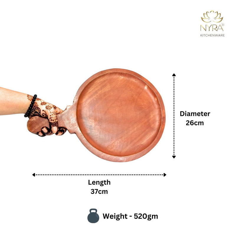 Wooden Pizza Serving Bat with Handle – Pizza Serving Board