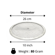 Durable Aluminium Pizza Screen- 6 Sizes – Kitchen Utensil