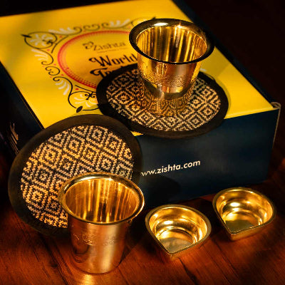 Brass Deepam Oil Lamp – Pooja Lamp