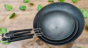 Iron Chinese Wok with Steel PVC Handle – Cooking Wok