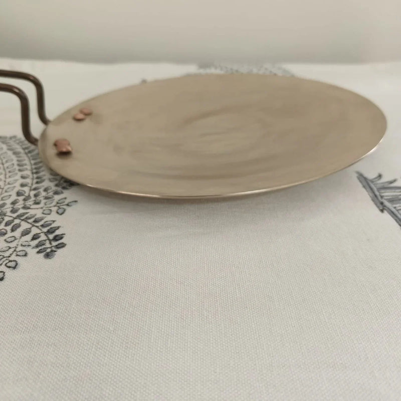 Kansa Tulsi Tawa – Bronze Cooking Griddle