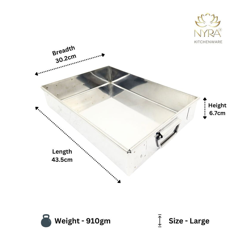 Stainless Steel Handle Serving Tray – Serving Tray