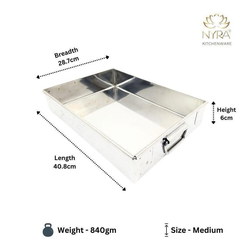Stainless Steel Handle Serving Tray – Serving Tray