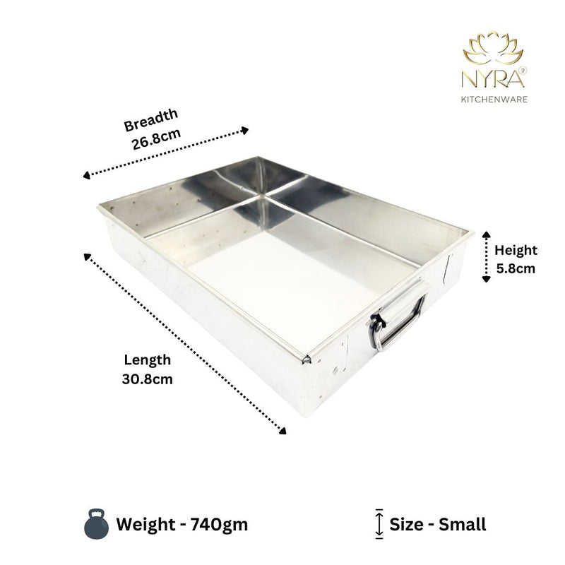 Stainless Steel Handle Serving Tray – Serving Tray