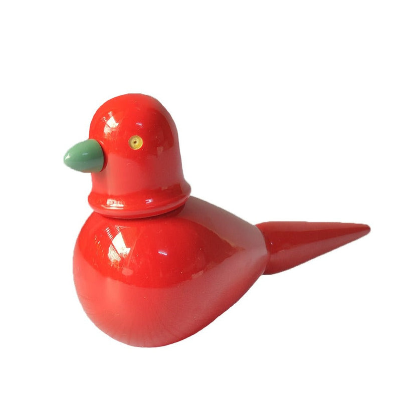 Nurture India Red Birdie Toy Figurine Cum Decor Piece