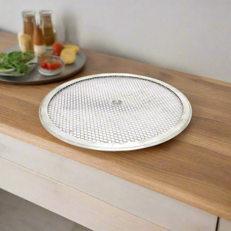 Durable Aluminium Pizza Screen- 6 Sizes – Kitchen Utensil