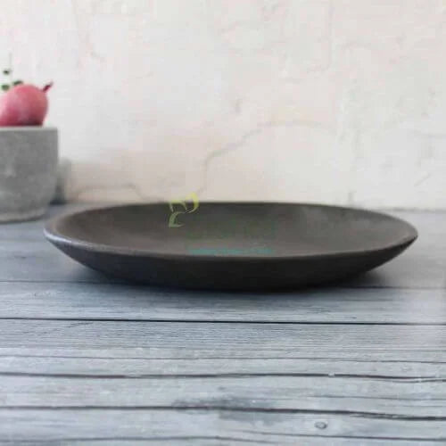 Serving-Dining Plate: Manipur Black Pottery â€“ Serving Plate