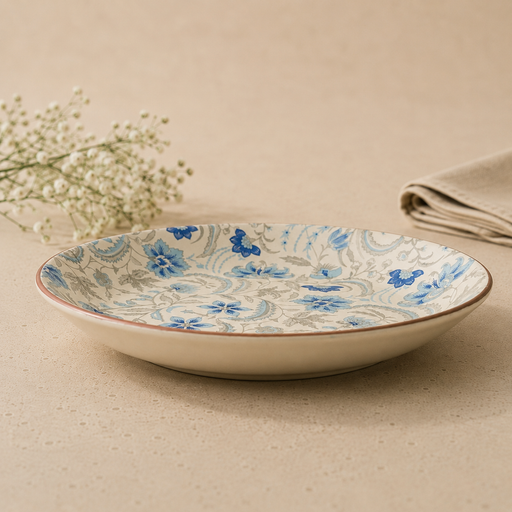 ceramic-kitchen-blue-floral-cake-shallow-bowl-8-inch
