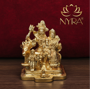 Brass Shiv Parivar Idol – Brass Hindu Idol