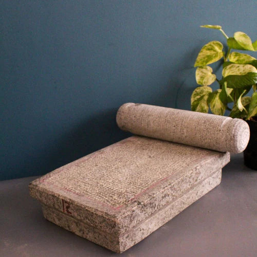 Handcrafted Sil Batta- Ammikal – Traditional Stone Grinding Slab