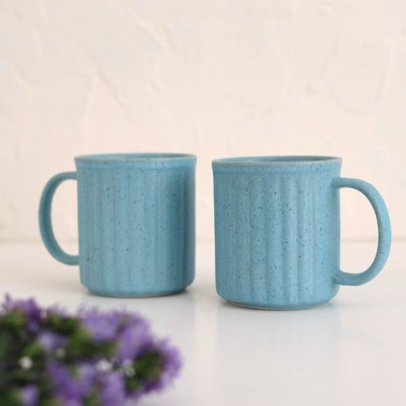 Nurture India Skies Are Blue Ceramic Coffee Mug 12-oz