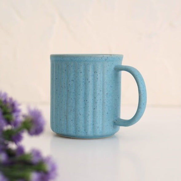 Nurture India Skies Are Blue Ceramic Coffee Mug 12-oz