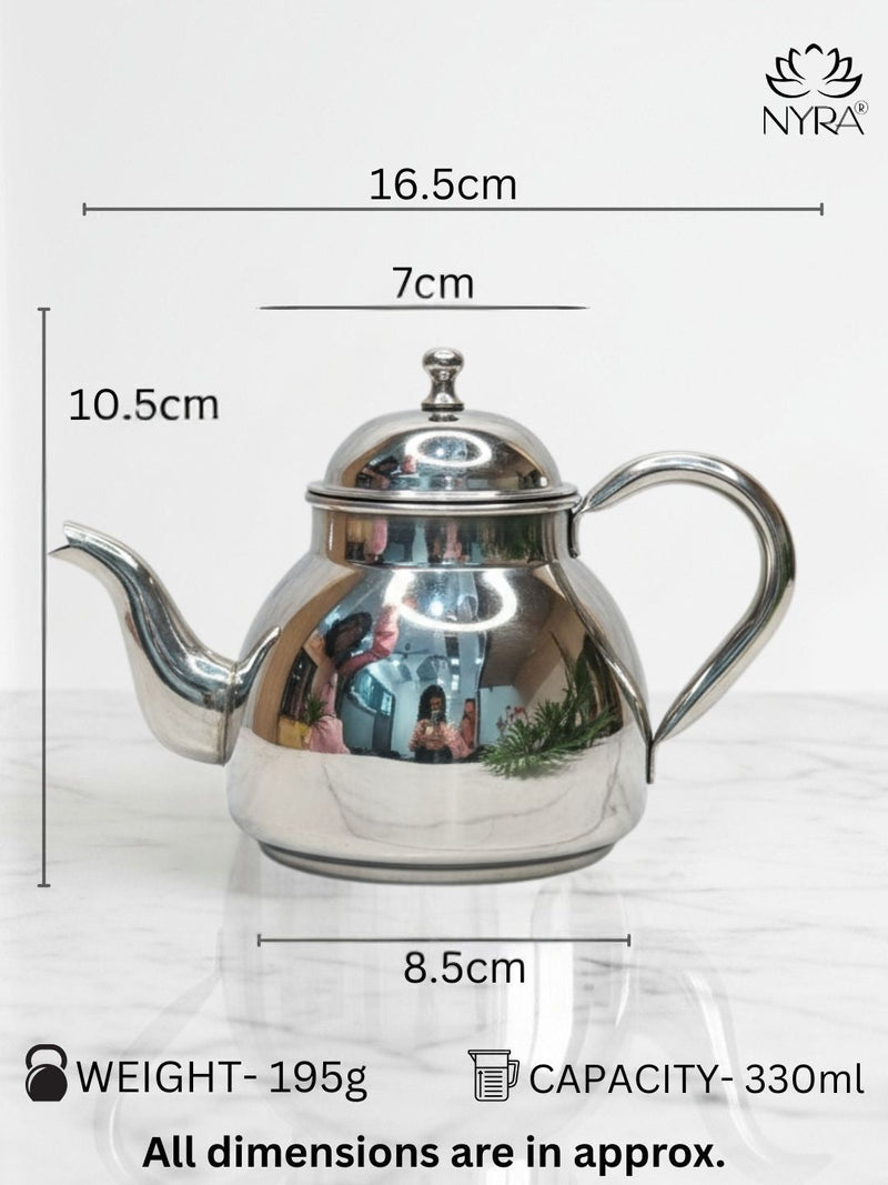 Stainless Steel Tea Pot/Tea Kettle with Mirror Finish – Tea Kettle