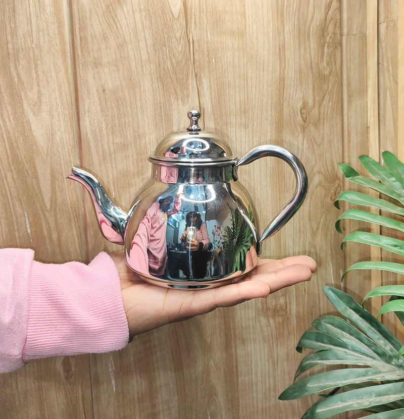 Stainless Steel Tea Pot/Tea Kettle with Mirror Finish – Tea Kettle