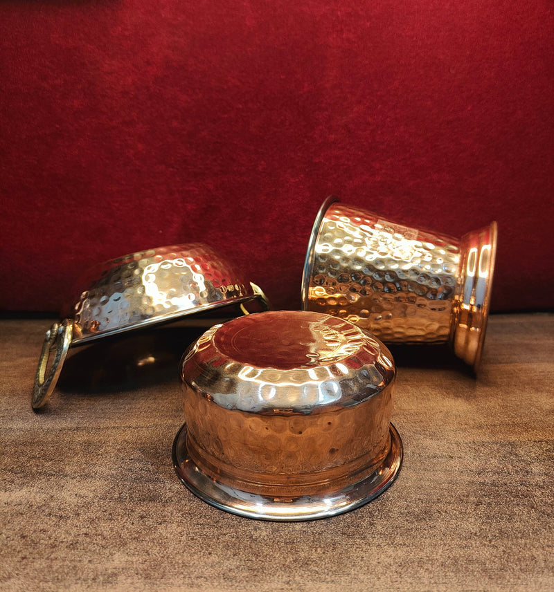 Copper Serving Handi, Bucket & Wok – Copper Cooking Wok