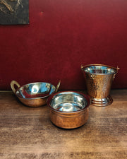 Copper Serving Handi, Bucket & Wok – Copper Cooking Wok