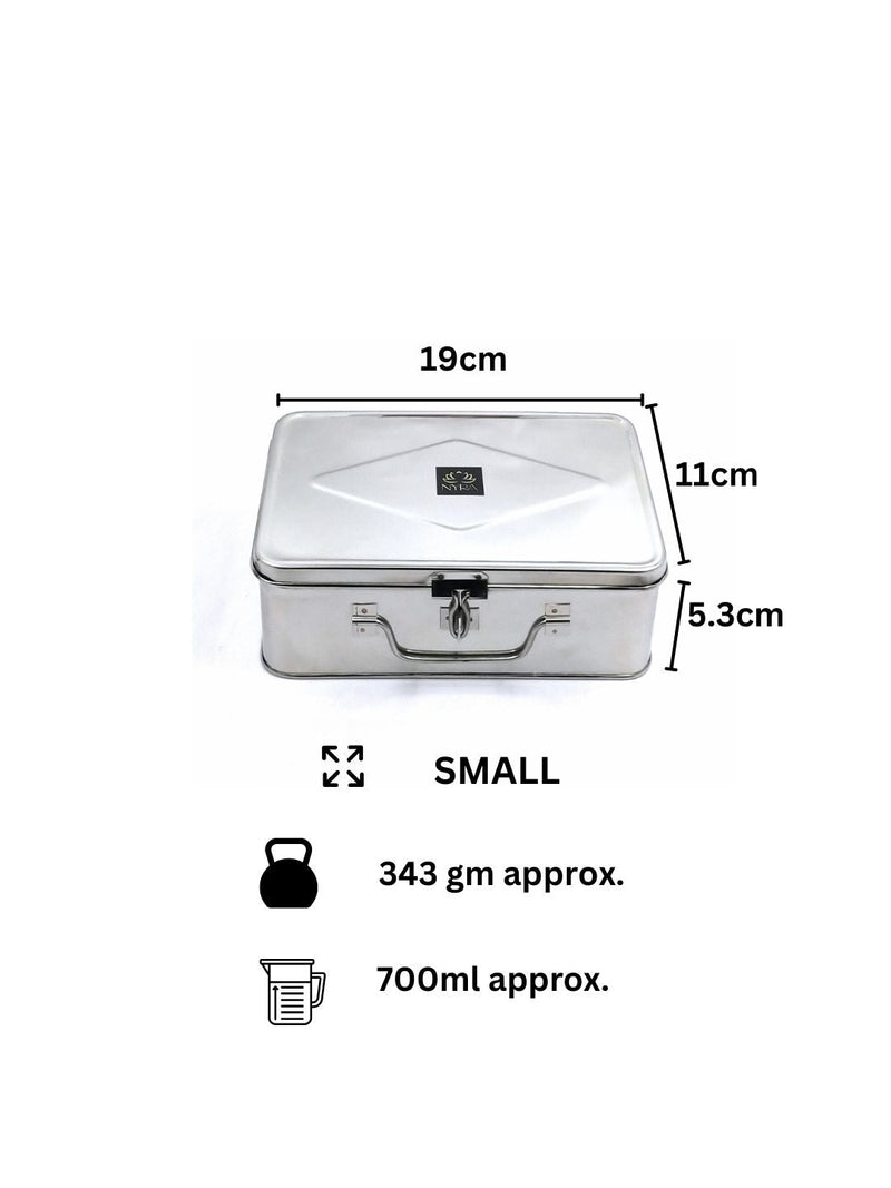 Stainless Steel Multi-Purpose Cash/Storage Box – Storage Container