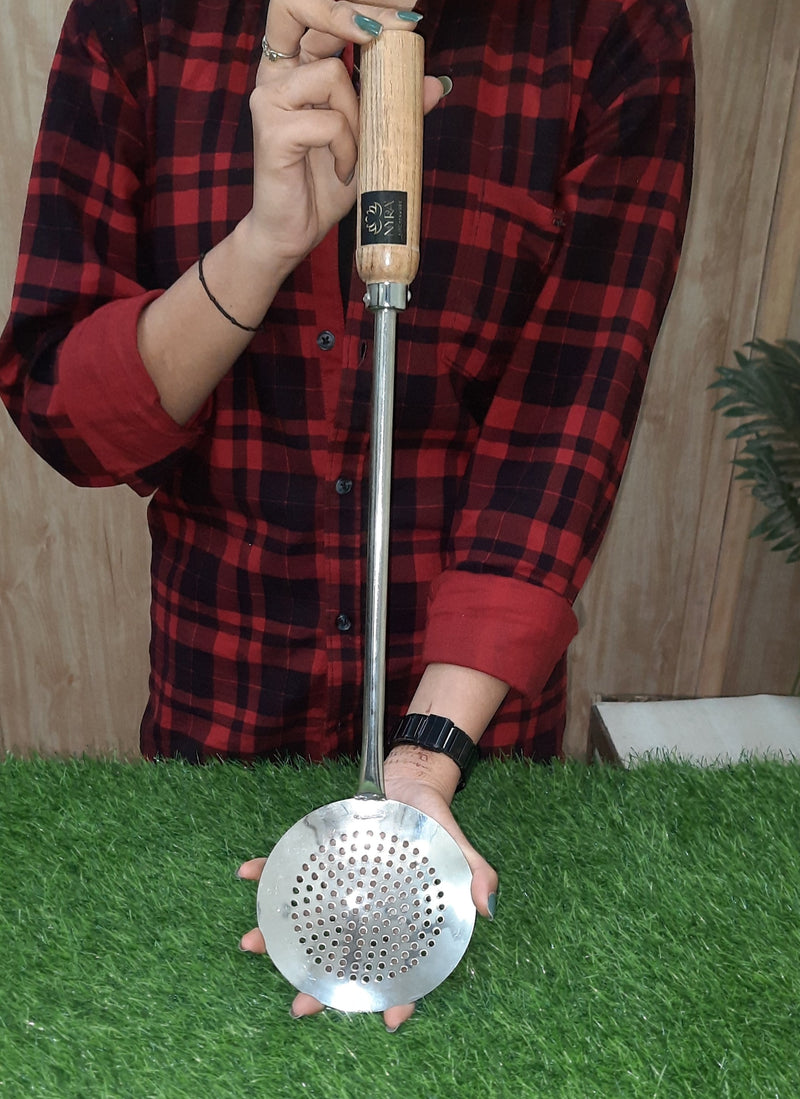 Deep Fry Strainer Mesh – Kitchen Utensil