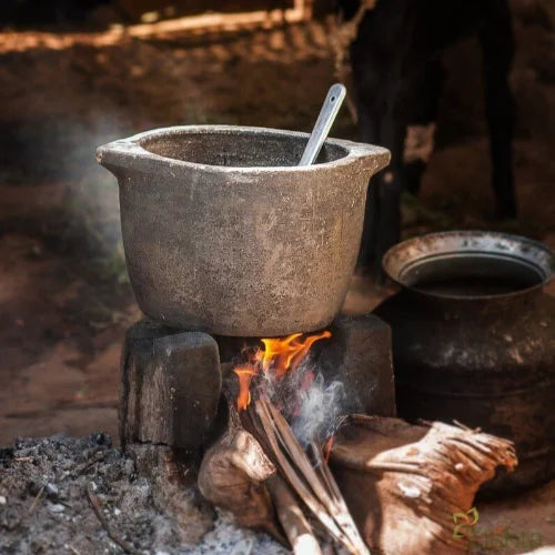Soapstone Cookware Kalchatti (Treated) – Soapstone Cooking Pot