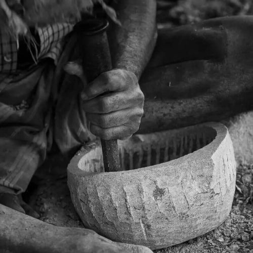 Soapstone Cookware Kalchatti (Treated) – Soapstone Cooking Pot