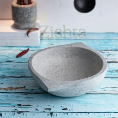 Soapstone Kalchatti Kadai Treated – Brass Cooking Wok